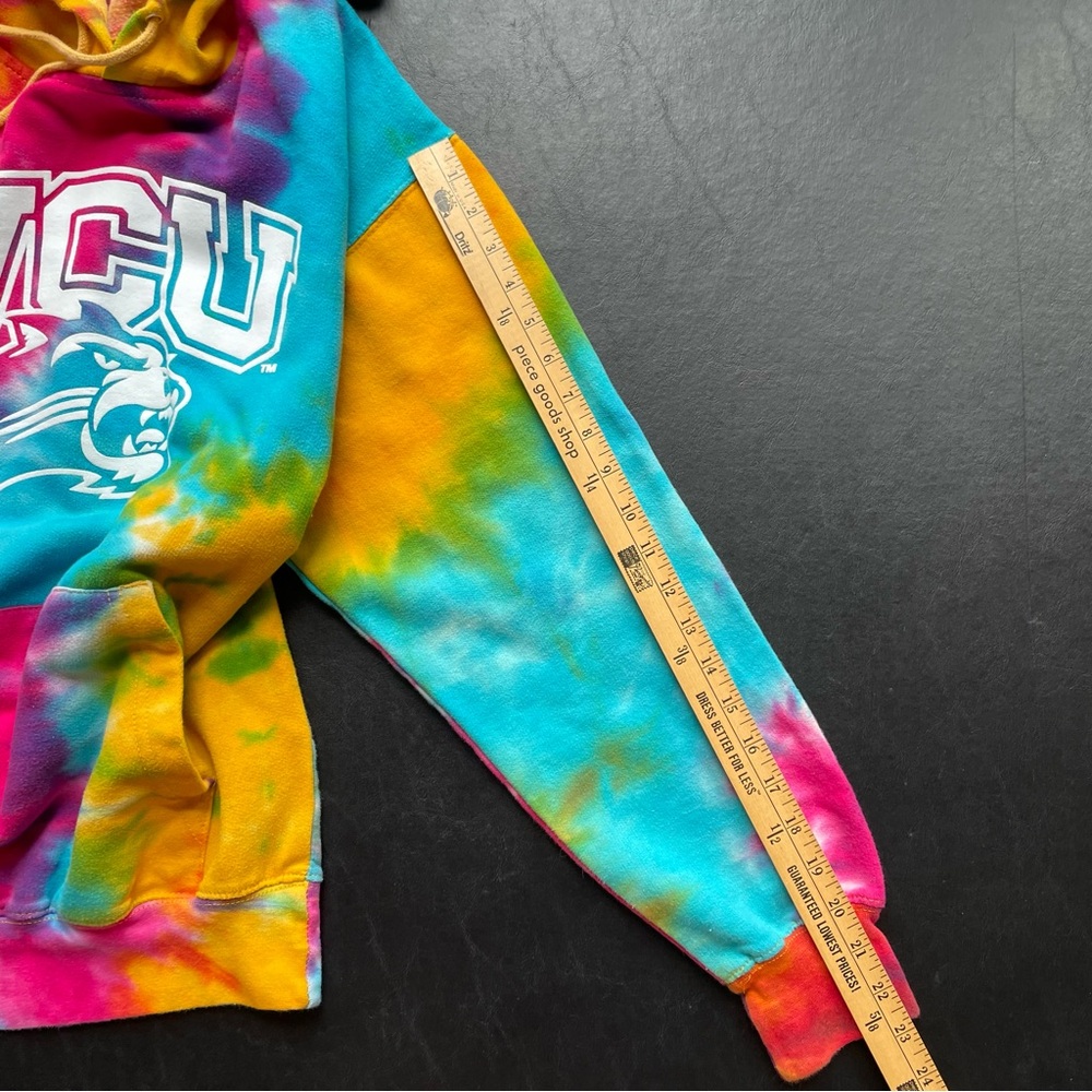Western Carolina Colorful Tie-Dye Hoodie - Picture 6 of 8